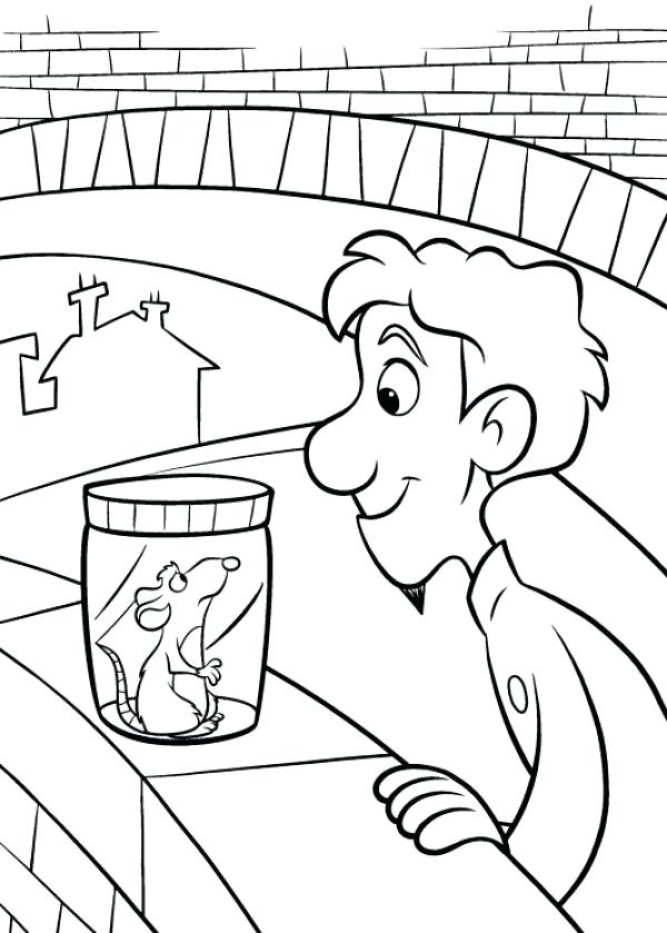 600x839 Ratatouille Coloring Pages Ratatouille Coloring Pages Disney