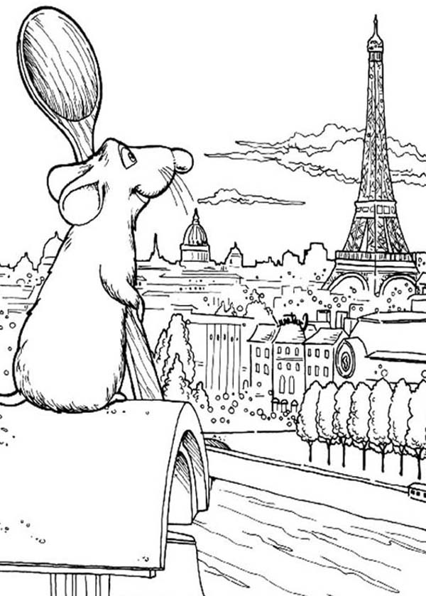 600x840 Ratatouille Coloring Pages Remy Free Coloring Library