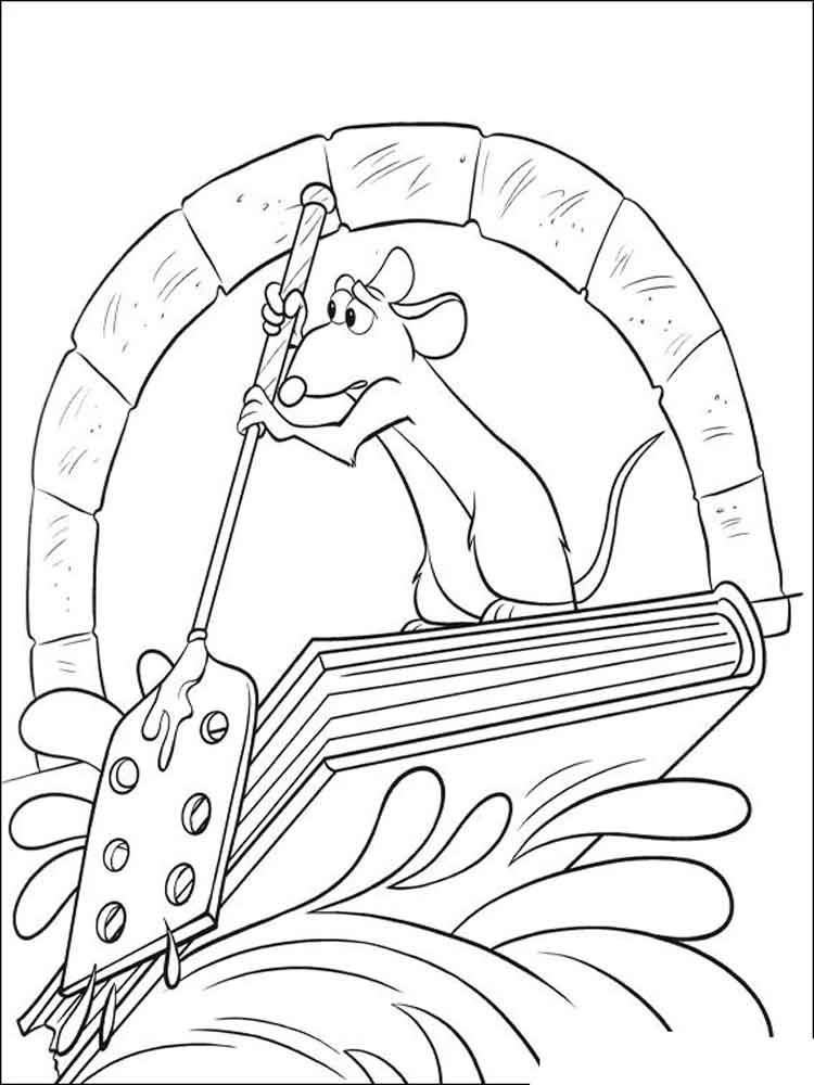 750x1000 Ratatouille Coloring Pages. Free Printable Ratatouille Coloring Pages.