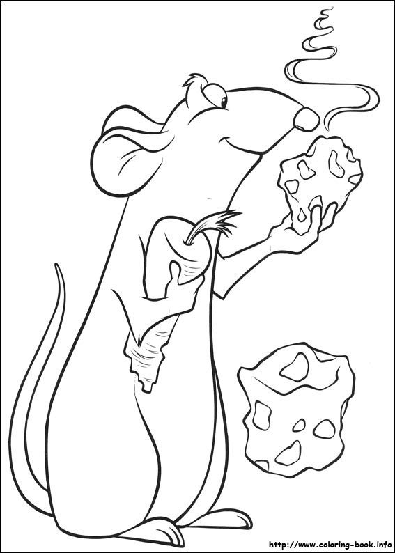 567x794 Ratatouille Coloring Picture Crafts (Coloring Book Printable