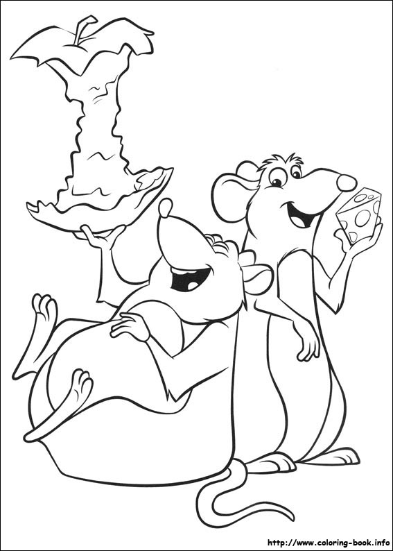 567x794 Ratatouille Coloring Picture