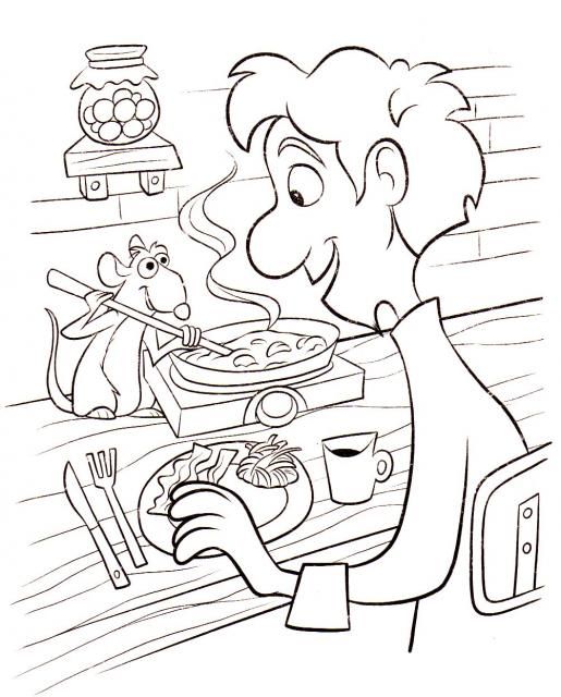 515x640 Ratatouille Coloring Pages Free Art Amp Craft (Kids)