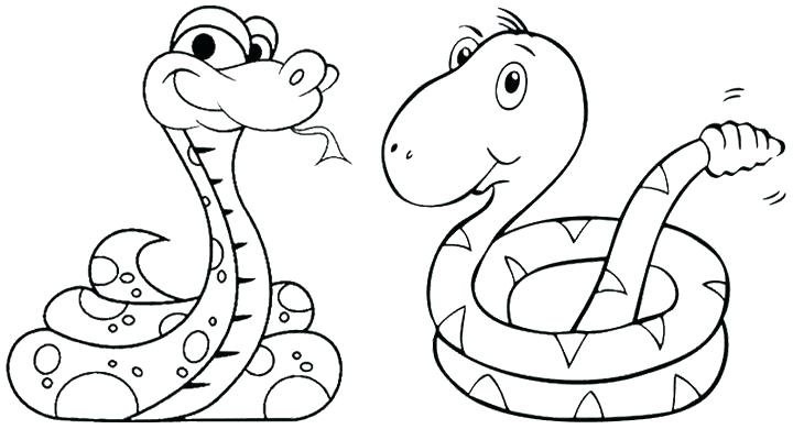 720x390 Rattlesnake Coloring Page Coloring Page Of A Snake Charming Snake