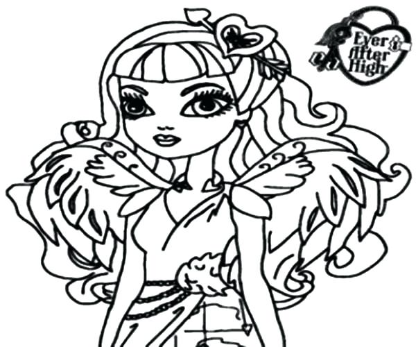 600x500 Ever After High Raven Queen Coloring Pages Zahlkarte.site