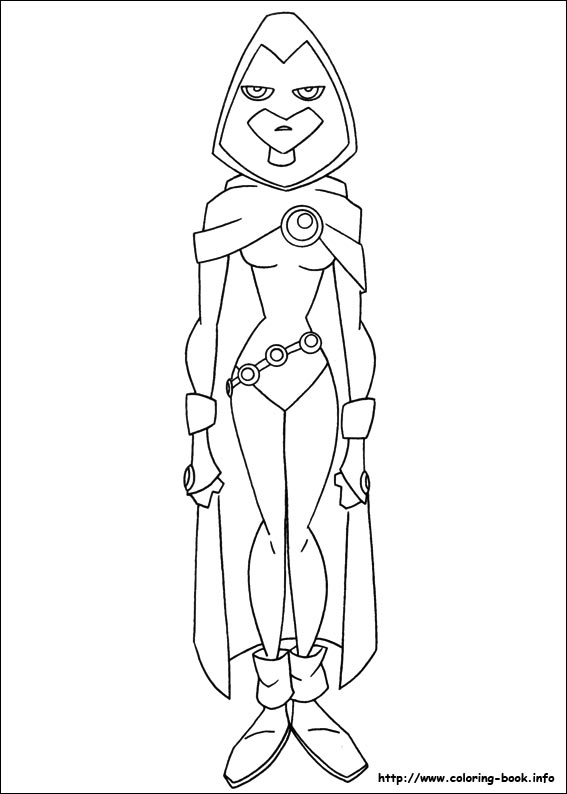 Teen Titans Go Coloring Pages 567x794 Teen Titans Go Coloring Pages
