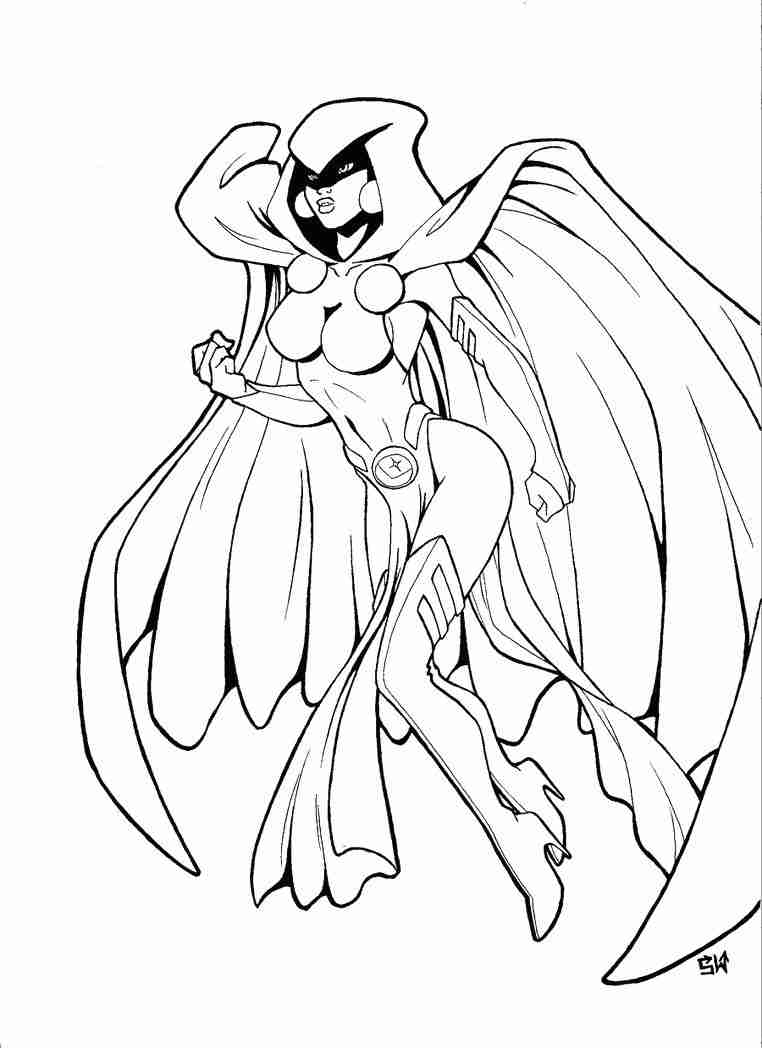 Teen Titans Go Coloring Pages Unusual Raven Olegratiy 762x1048 Teen Titans Go Coloring Pages Unusual Raven Olegratiy