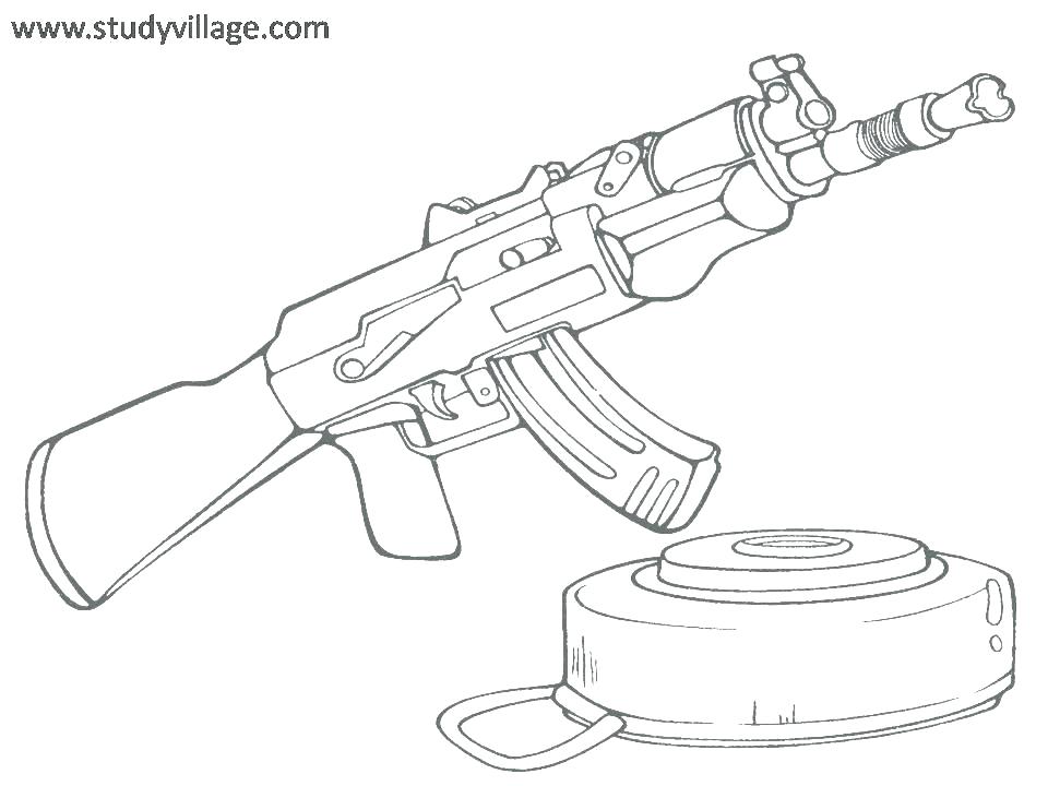 960x720 Gun Coloring Pages Unique Machine Gun Coloring Pages Free Download