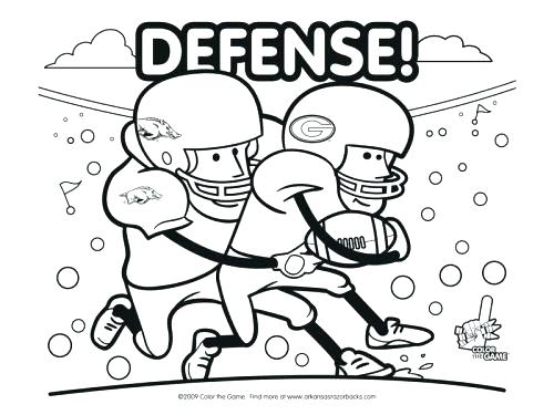 500x375 Arkansas Coloring Pages Coloring Pages Razorback College Football