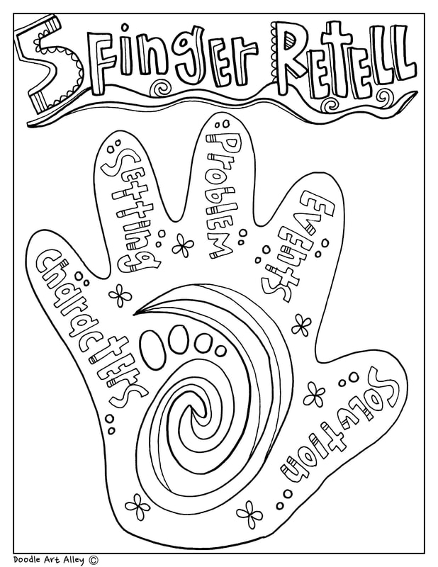 618x800 Reading Coloring Pages Amp Printables