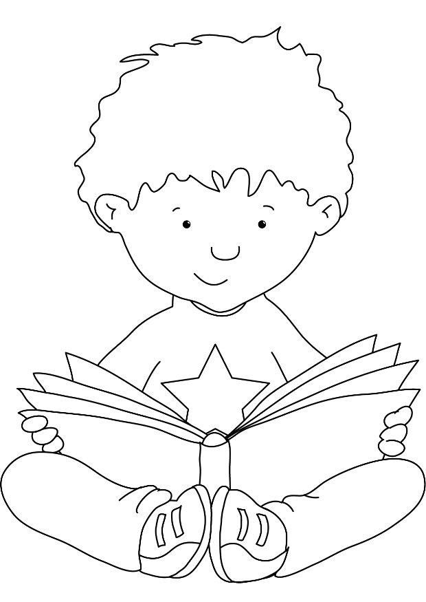 620x875 Reading Coloring 1 Free Coloring Page Site