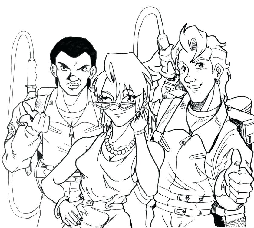 839x752 Ghostbusters Coloring Pages Real Coloring Pages Ghostbusters 2
