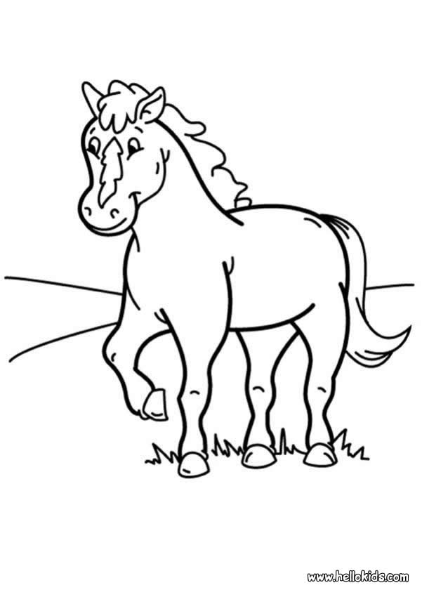 601x850 Real Pony Coloring Pages