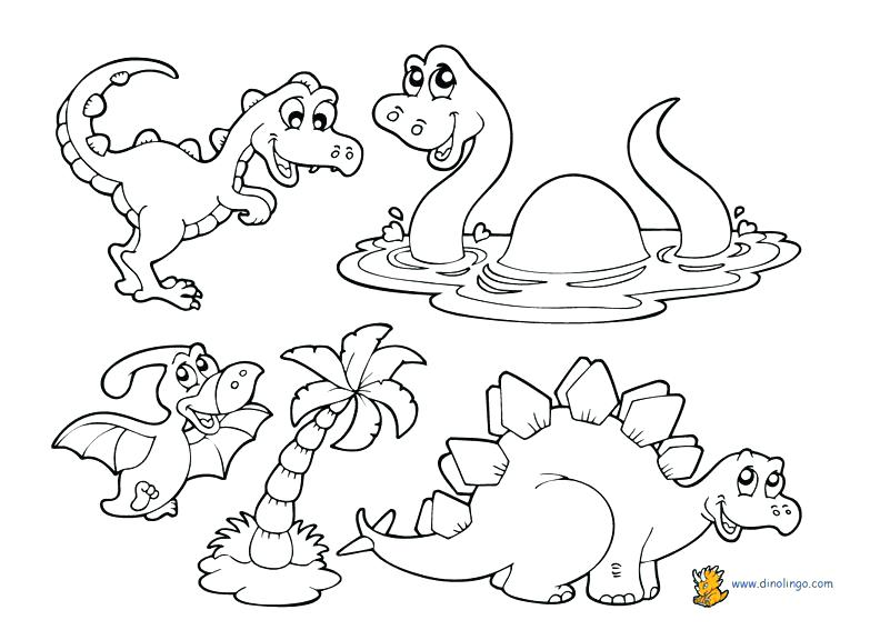 792x576 Simple Dinosaur Coloring Pages Coloring Pages Dinosaur 6 Coloring