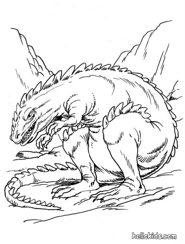 640x843 Dinosaur Coloring Pages Scary Ankylosaurus Scary Dinosaur Coloring