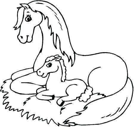 450x426 Coloring Pages Belle Coloring Pages Printable Horse Coloring Pages