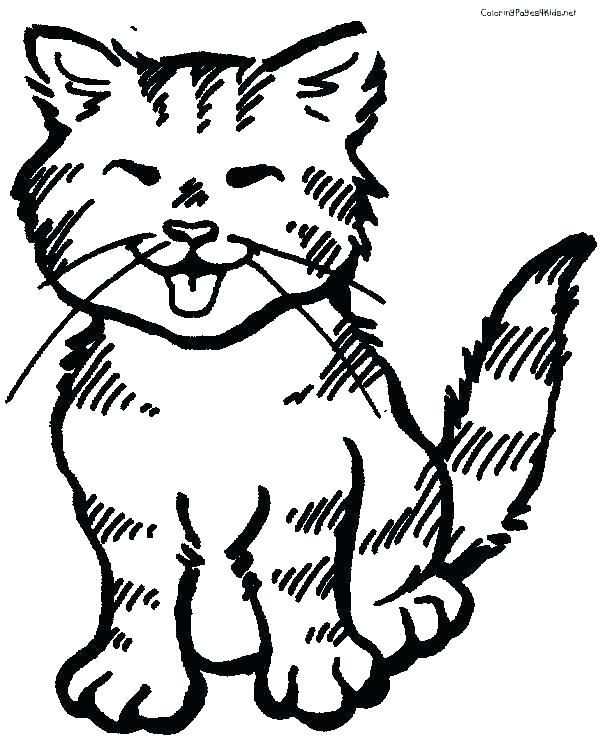 600x756 Free Kitten Coloring Pages Baby Kitten Coloring Sheets Kitten