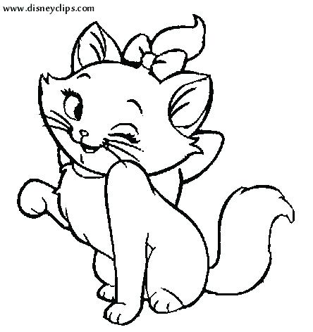 444x472 Kitten Color Pages Cute Kitten Coloring Pages Cute Cat Coloring