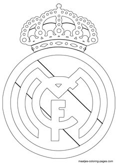 Real Madrid Coloring Pages