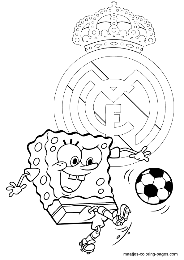 Real Madrid Soccer Coloring Pages Coloring Pages Recipes To Cook 595x842 Real Madrid Soccer Coloring Pages Coloring Pages Recipes To Cook