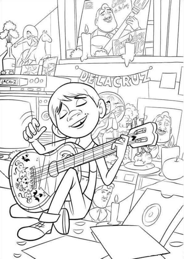 597x837 Kids N 23 Coloring Pages Of Coco