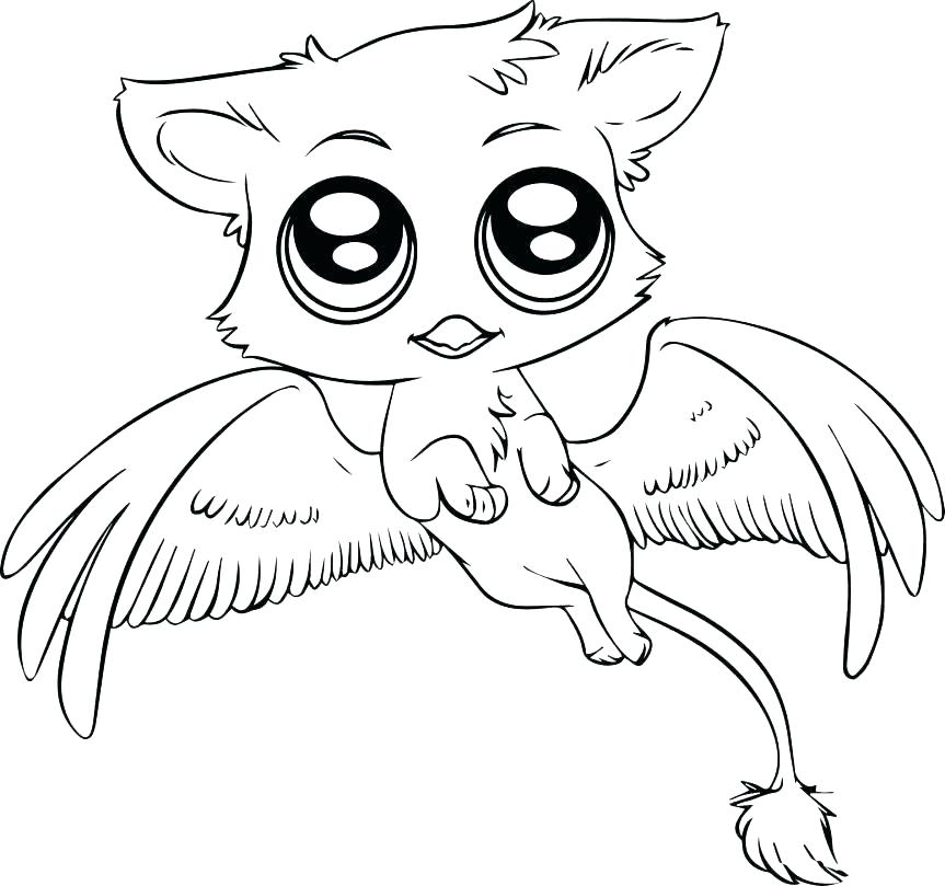 Realistic Baby Animal Coloring Pages at GetColorings.com | Free ...