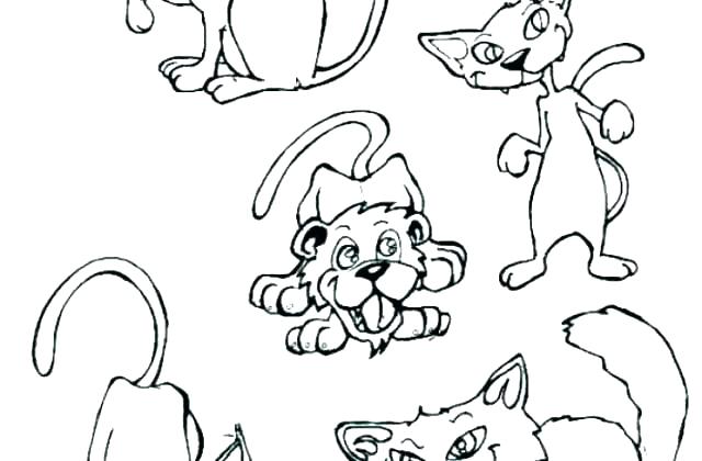 640x420 Free Printable Cat Coloring Pages Cat Coloring Pages Printable