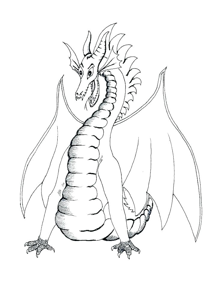 Coloring Pictures Dragons Realistic Dragon Coloring Pages Dragon 736x952 Coloring Pictures Dragons Realistic Dragon Coloring Pages Dragon