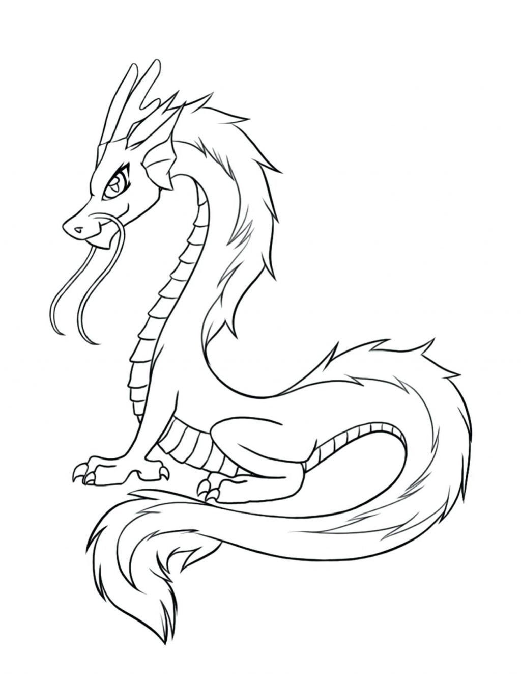 Coloring Pages ~ Coloring Pages Of Dragons Realistic Dragon 1024x1325 Coloring Pages ~ Coloring Pages Of Dragons Realistic Dragon
