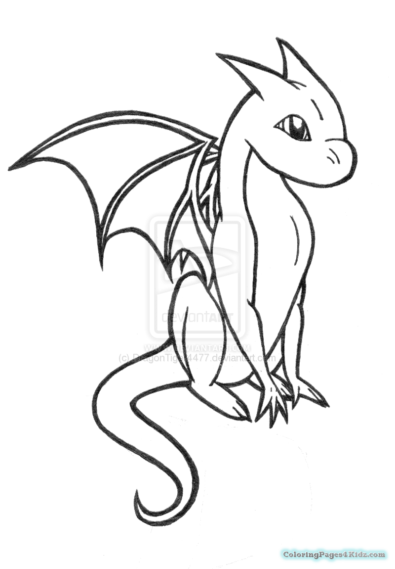 Baby Dragon Coloring Pages Realistic For Kids Throughout 800x1150 Baby Dragon Coloring Pages Realistic For Kids Throughout