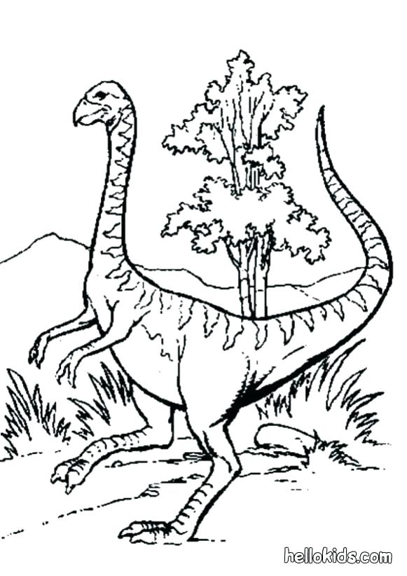 581x822 Dinosaurs Coloring Pages Free