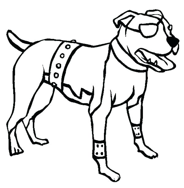 600x612 Boxer Coloring Pages Boxer Dog Coloring Pages Boxer Dog Coloring