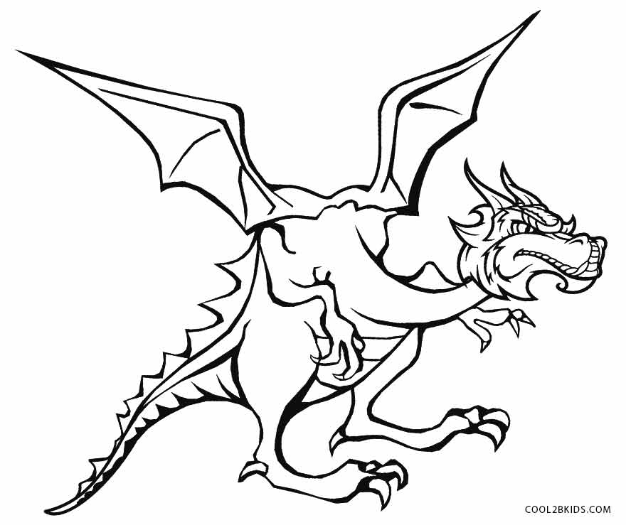 880x739 Printable Dragon Coloring Pages For Kids Cool2bkids