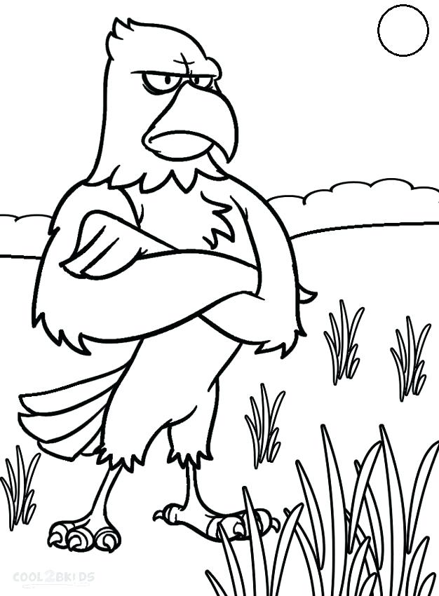 Bald Eagle Pictures To Color Bald Eagle Coloring Pages For Kids 626x850 Bald Eagle Pictures To Color Bald Eagle Coloring Pages For Kids