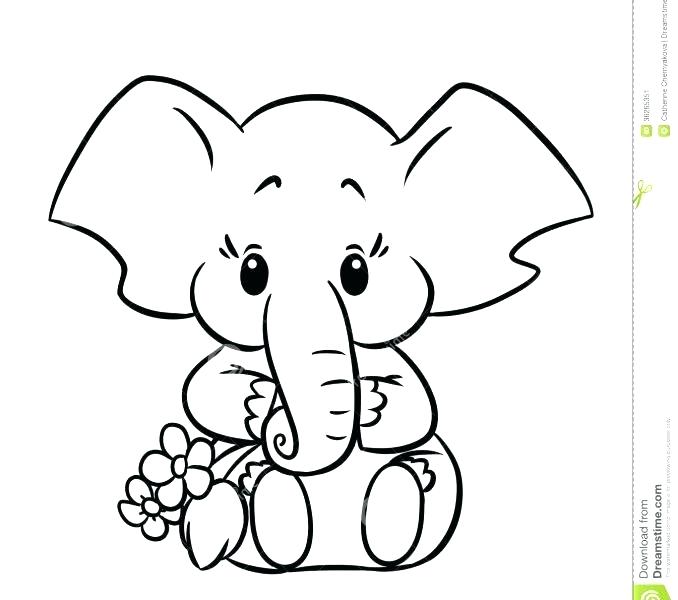 678x600 Elephant Coloring Pages Realistic Coloring Pages Collection