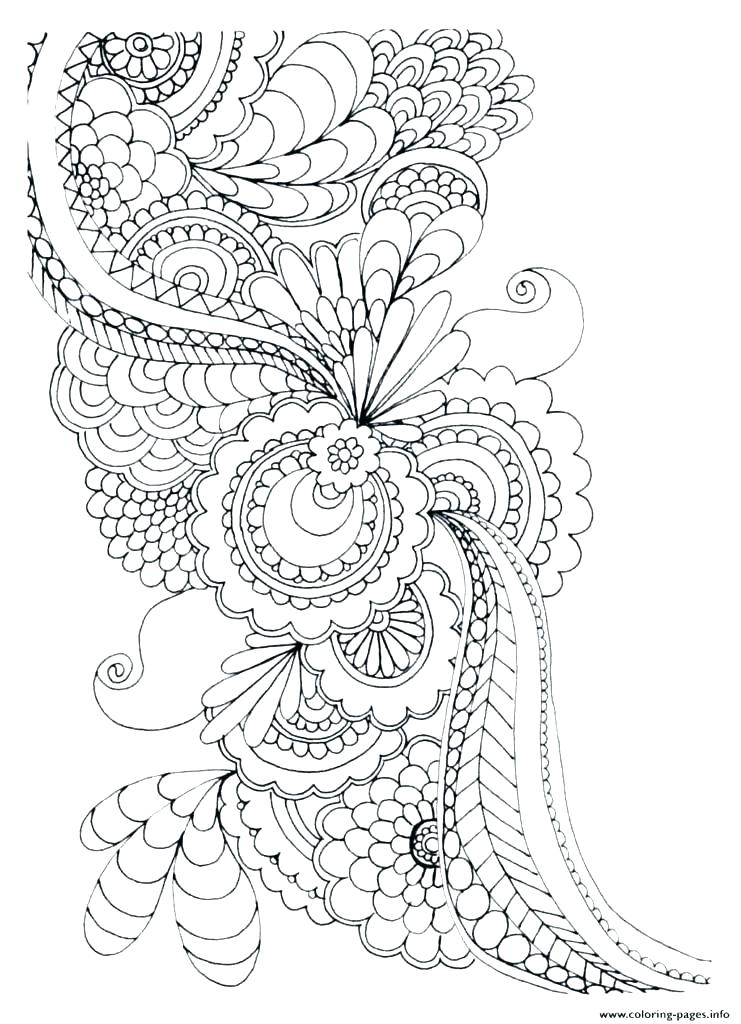 Realistic Flower Coloring Pages 741x1024 Realistic Flower Coloring Pages