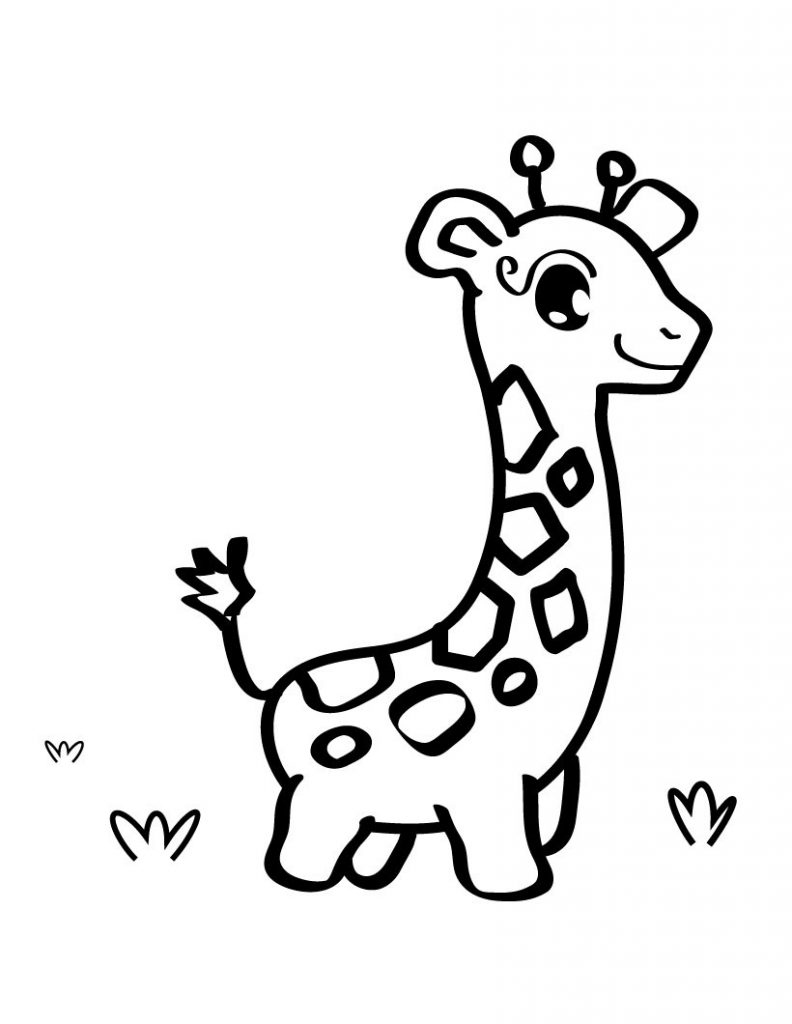 Giraffe Coloring Page Lovely Free Printable Giraffe Coloring Pages 792x1024 Giraffe Coloring Page Lovely Free Printable Giraffe Coloring Pages