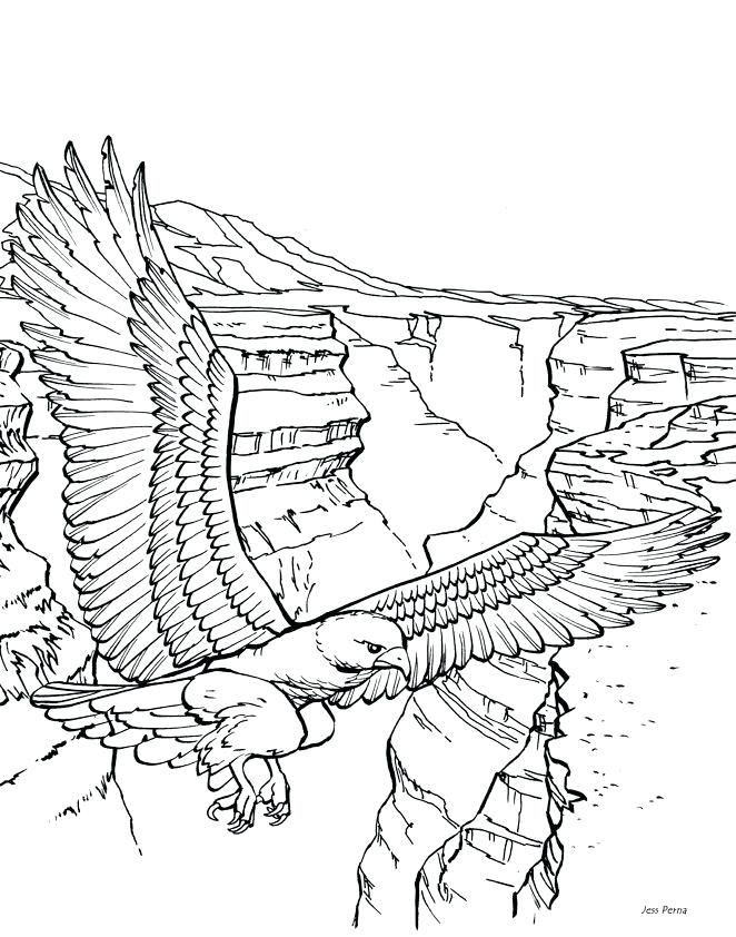662x842 Printable Scenery Coloring Pages Landscape Coloring Pages