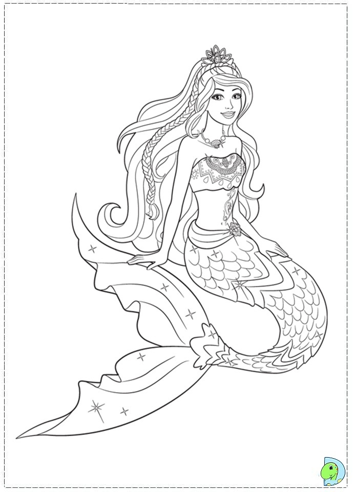 691x960 Barbie Mermaid Coloring Pages Inspirational Free Coloring Pages