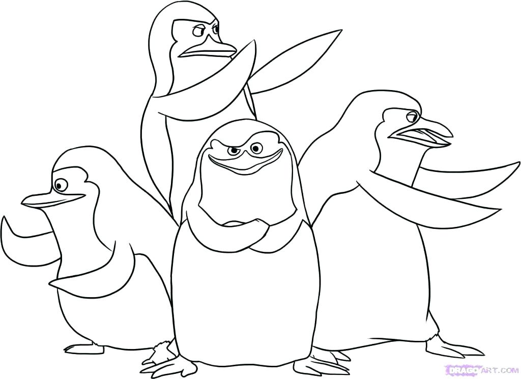 Penguins Coloring Pages Penguin Family Colouring Pages Emperor 1024x745 Penguins Coloring Pages Penguin Family Colouring Pages Emperor