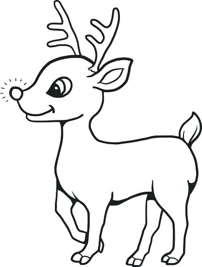 Realistic Reindeer Coloring Pages at GetColorings.com | Free printable ...