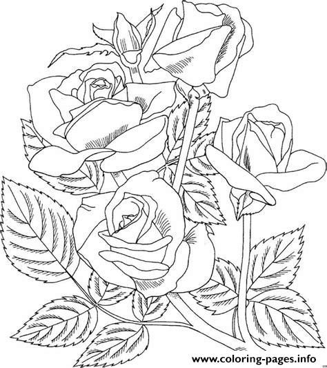 Realistic Rose Coloring Pages Printable 474x533 Realistic Rose Coloring Pages Printable