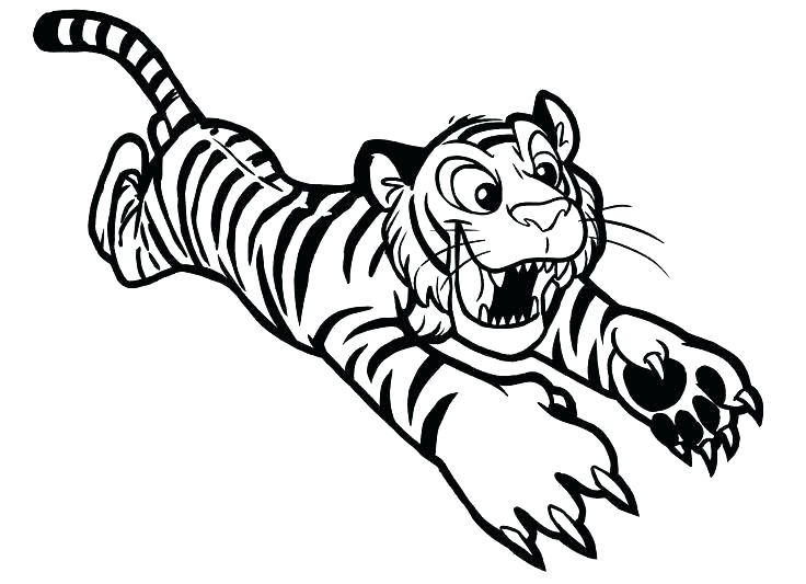 Best Tiger Coloring Pages Images On Children Realistic 736x533 Best Tiger Coloring Pages Images On Children Realistic