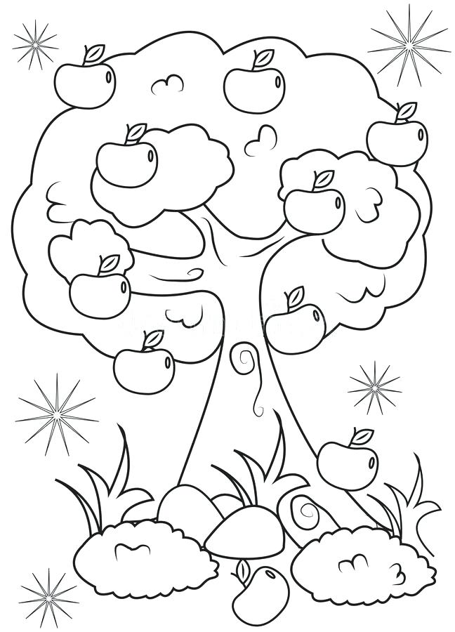Apple Tree Coloring Page Download Apple Tree Coloring Page Stock 648x900 Apple Tree Coloring Page Download Apple Tree Coloring Page Stock