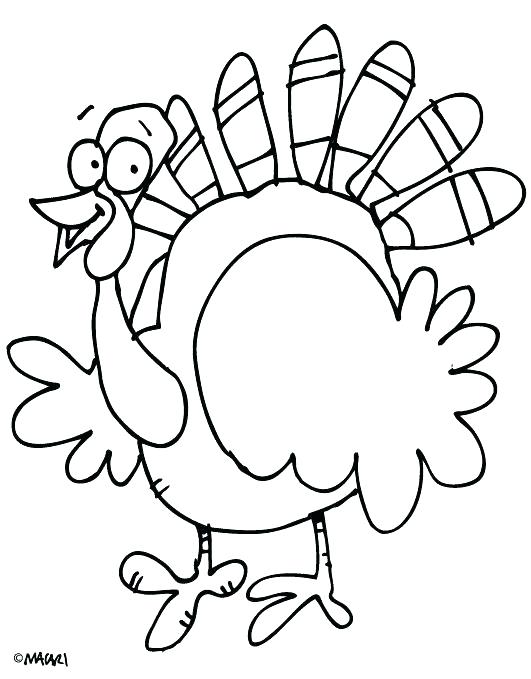 Realistic Turkey Coloring Pages at GetColorings.com | Free printable ...