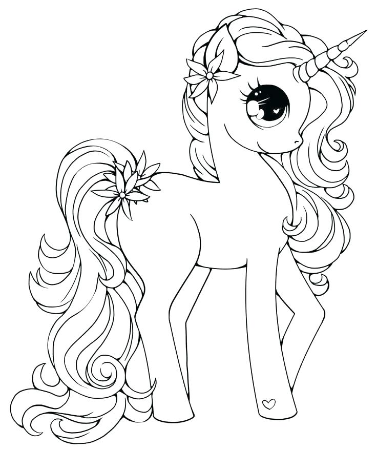 736x878 Realistic Horse Coloring Pages Online