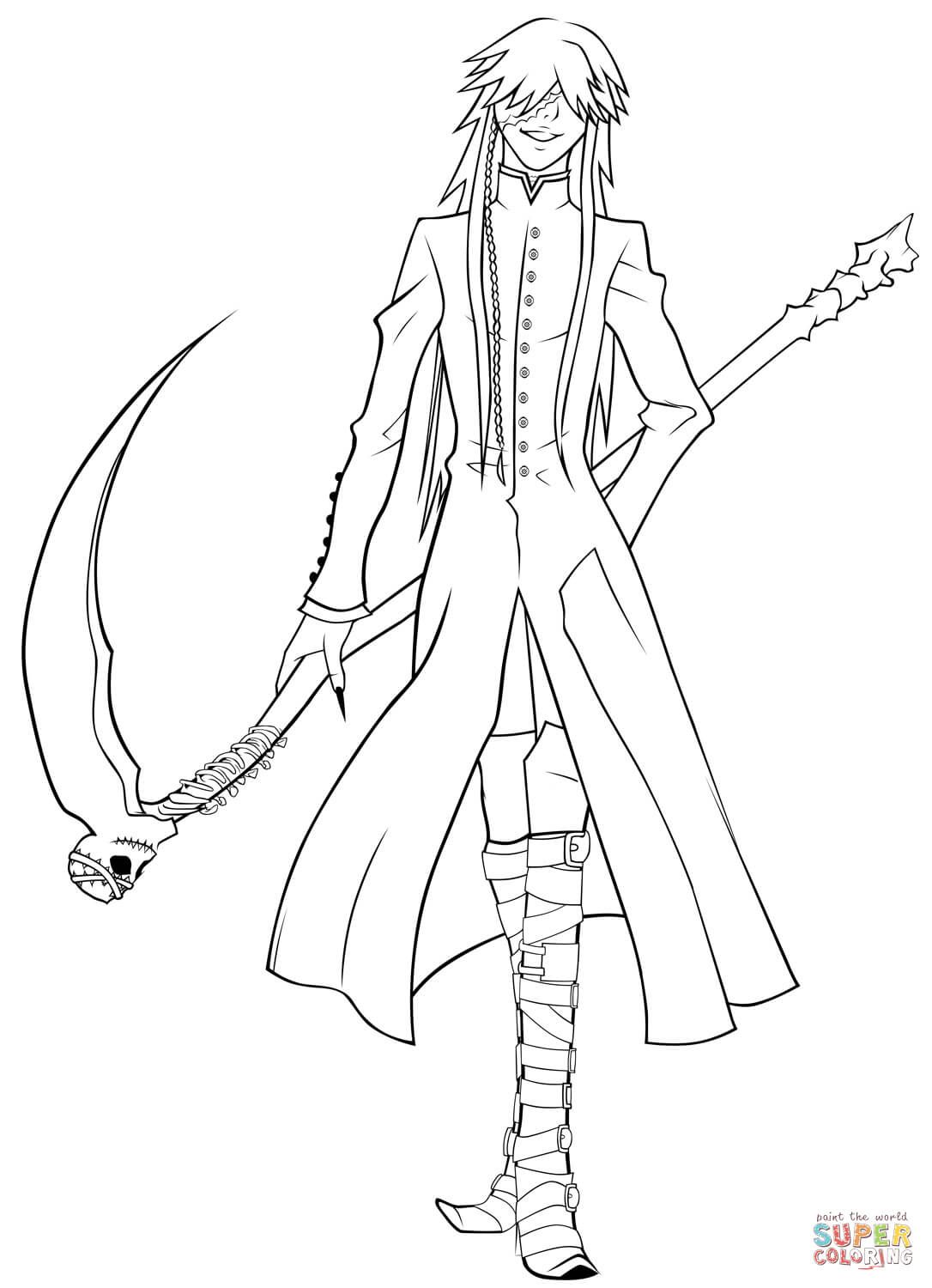 1086x1500 Undertaker Grim Reaper Coloring Page Free Printable Coloring