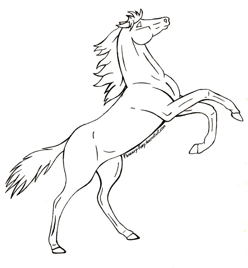 Rearing Horse Coloring Pages New Glum Me 859x929 Rearing Horse Coloring Pages New Glum Me