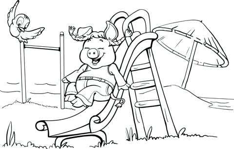 480x306 Playground Coloring Pages Is Clown Fish Playground Coloring Pages