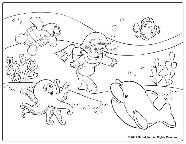 792x612 The Truth About Summer Coloring Pages For Preschoolers Kids Color