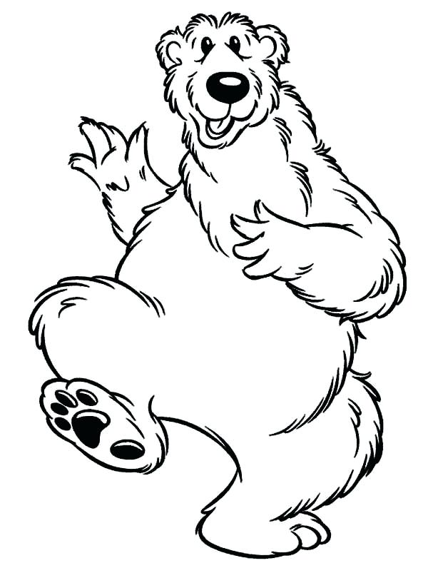 600x796 Bear In The Big Blue House Coloring Pages Yoschool.site